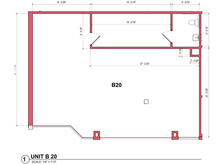 B20 FLOOR PLAN